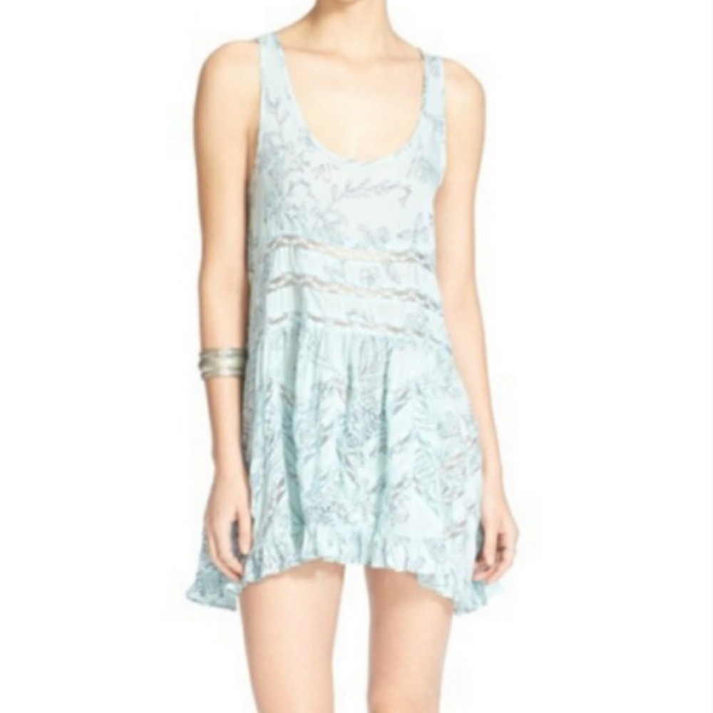 Intimately Free People Voile and Lace slip dress